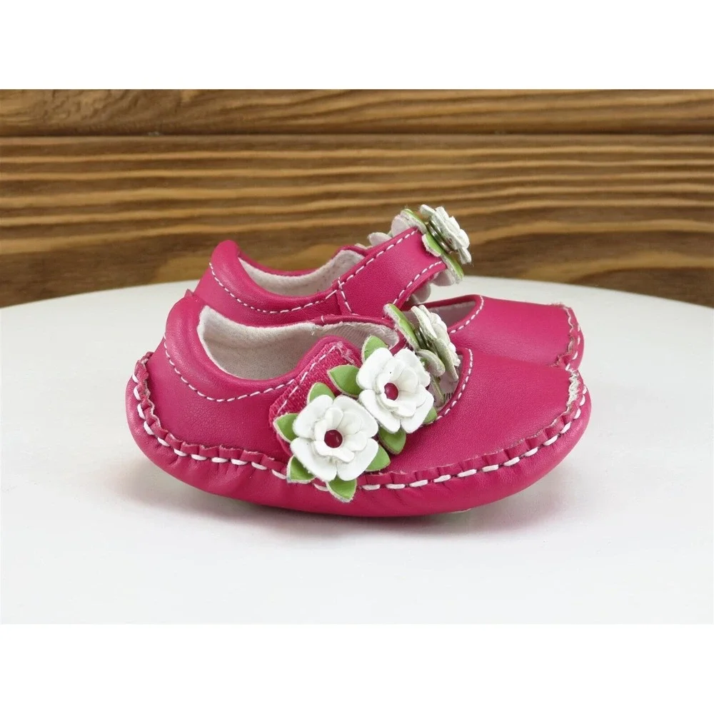 Circo Sz 2 Toddler Shoes Girls Mary Jane Pink‎ Leather Medium